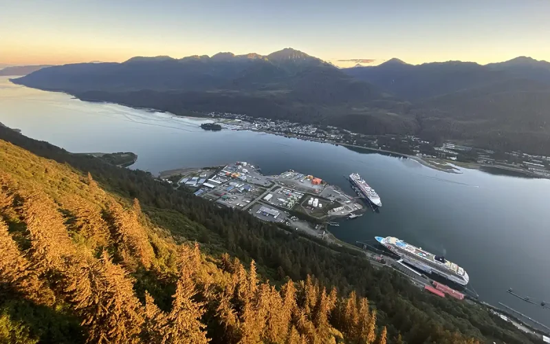 Distance from Port Protection to Juneau Alaska