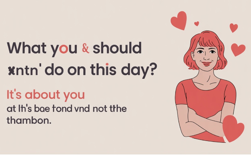 It's about you and not them.